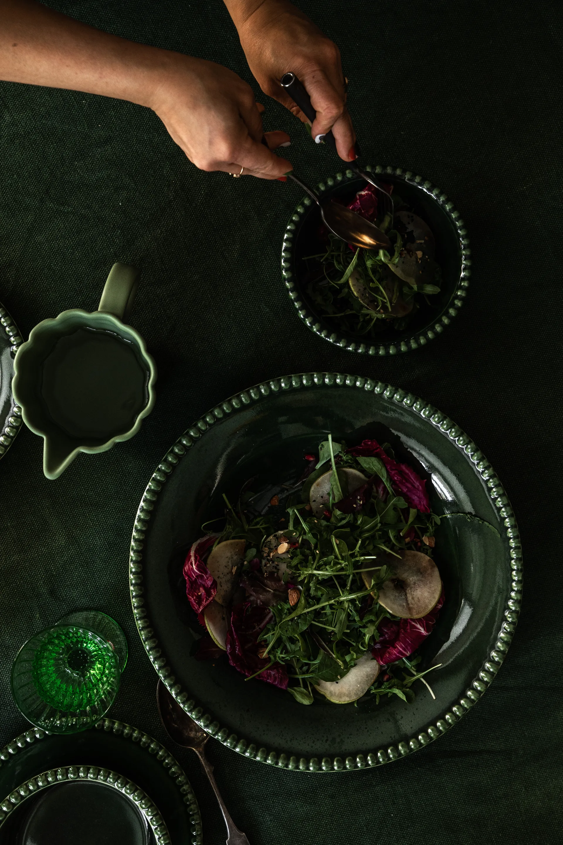 Daria pastabord Ø35 cm, Moss PotteryJo