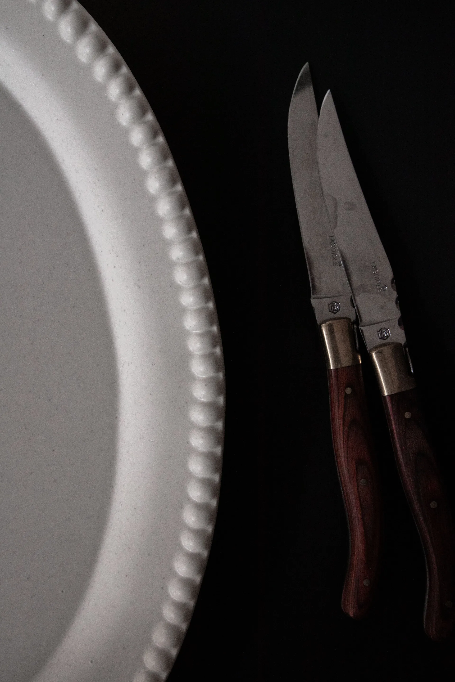 Daria serveerschotel 35 cm aardewerk, Cotton white PotteryJo