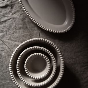 Daria serveerschotel 35 cm aardewerk - Sand - PotteryJo