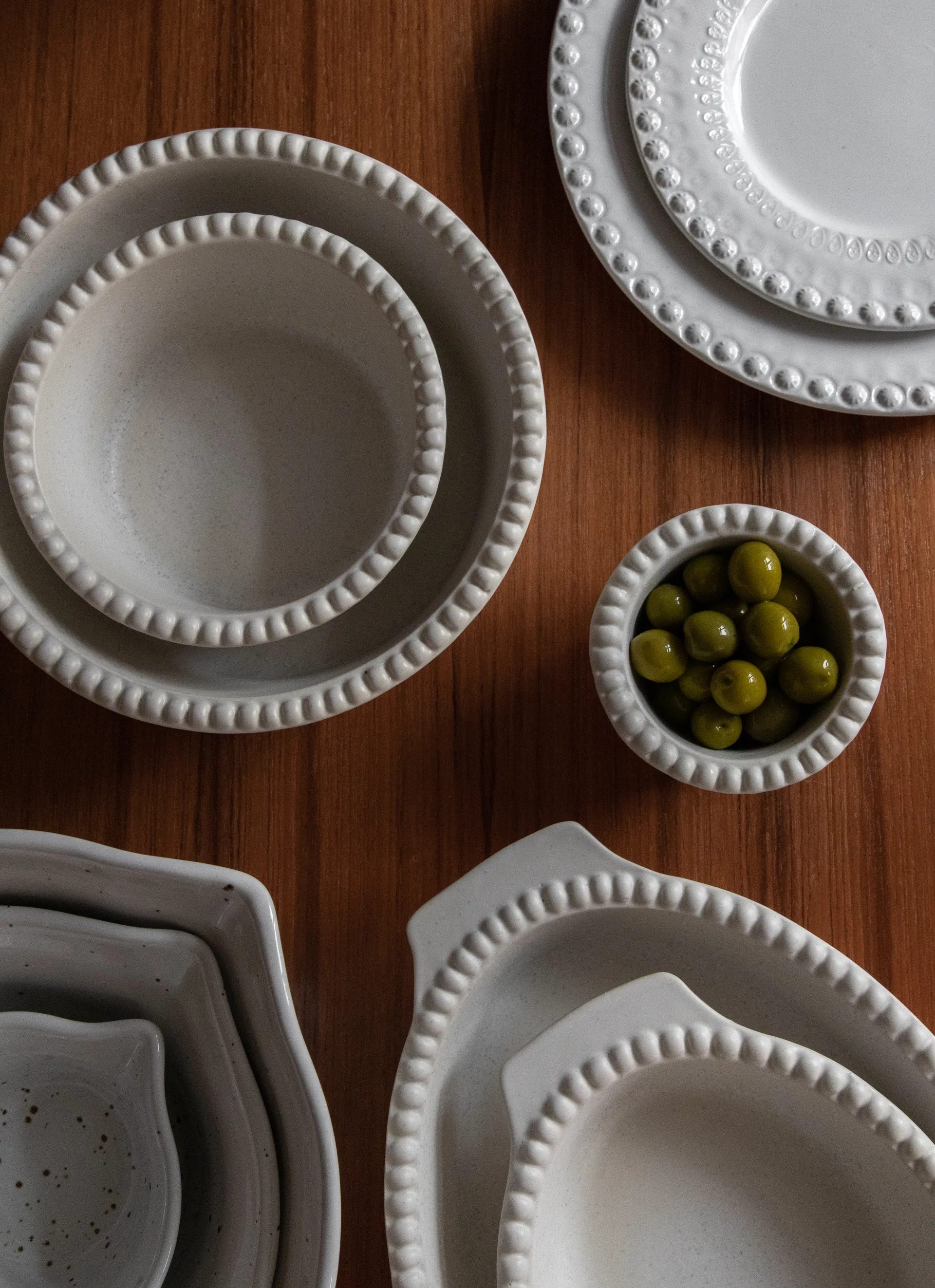 Peep deegkom 20 cm, cotton white PotteryJo