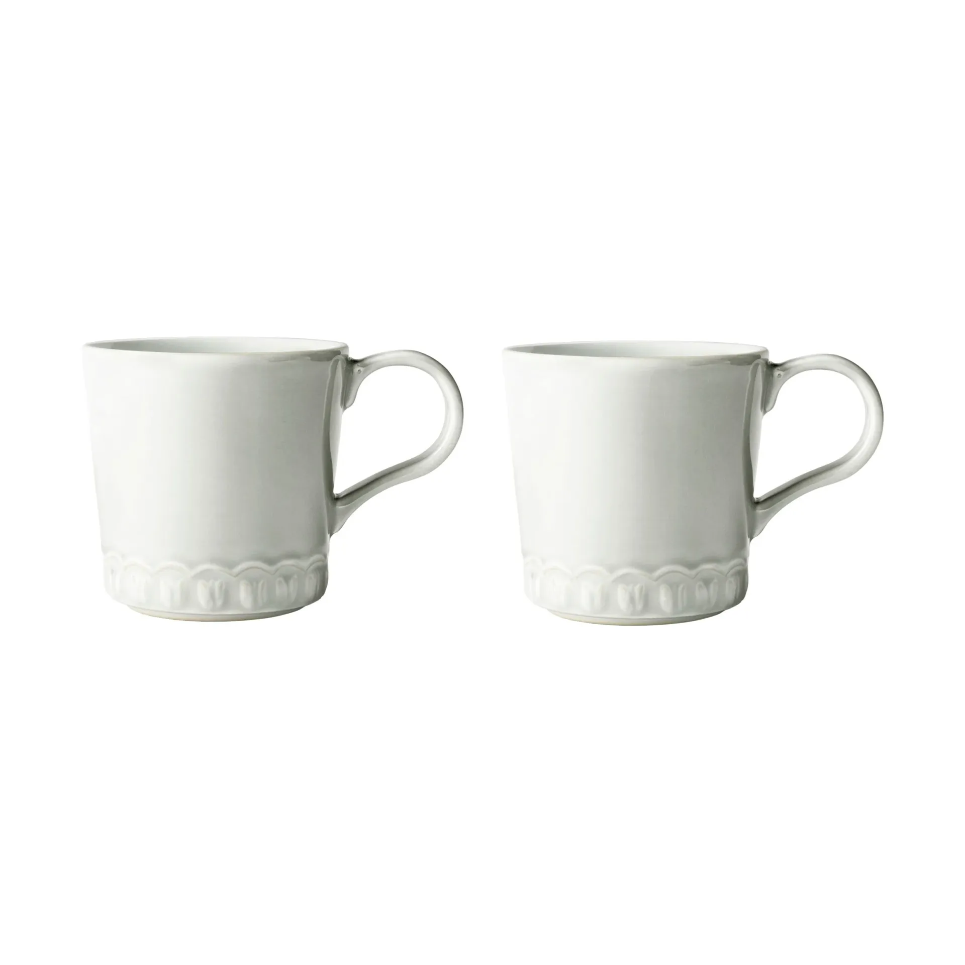 Tulipa beker 40 cl 2-pack, White PotteryJo