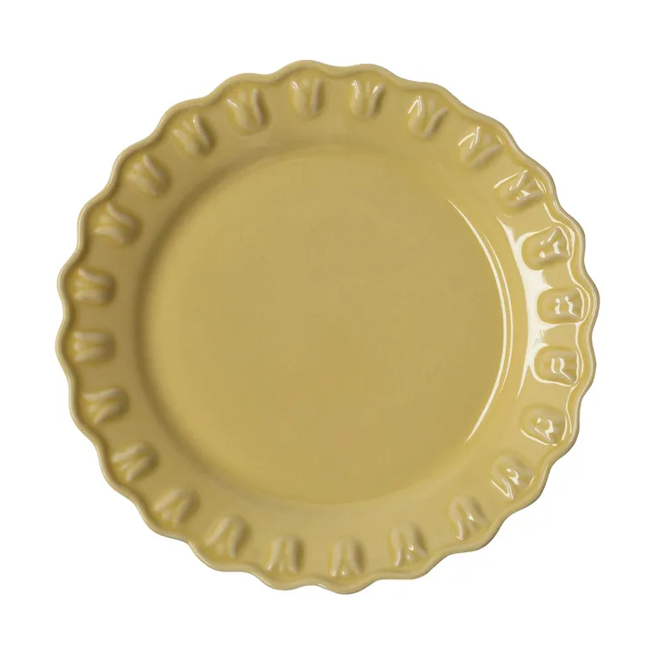 Tulipa bordje Ø20 cm 2-pack - Pale Moon - PotteryJo