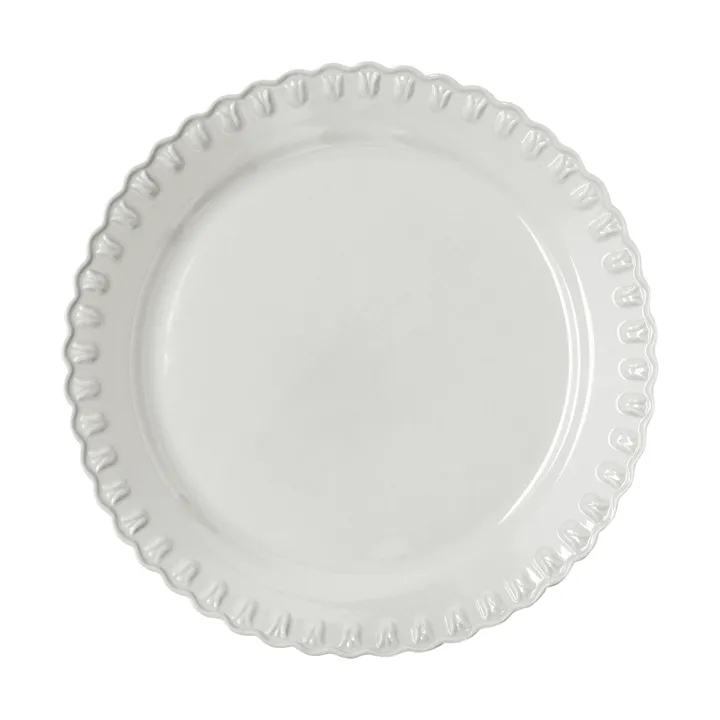 Tulipa serveerschaal Ø37 cm - White - PotteryJo