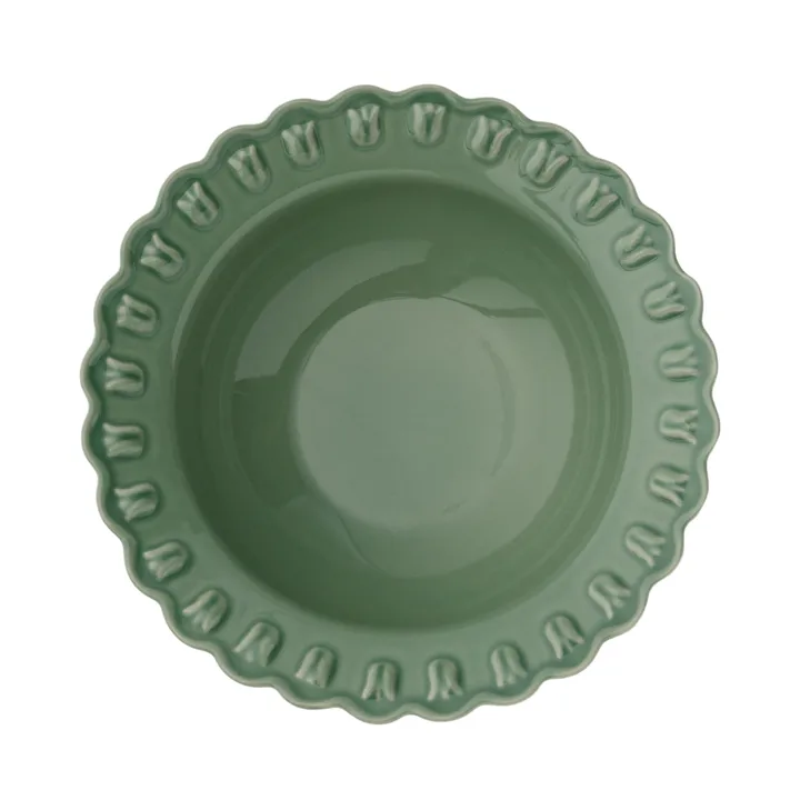 Tulipa serveerschaal large Ø30 cm - Verona green - PotteryJo