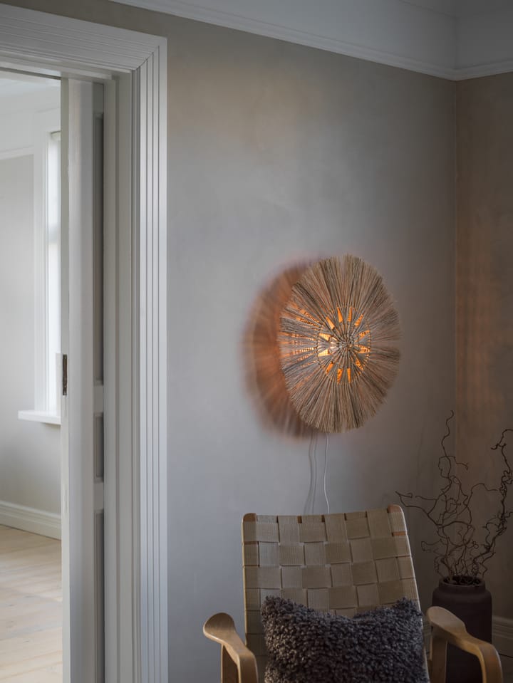 Amara wandlamp natuur, Ø80 cm PR Home