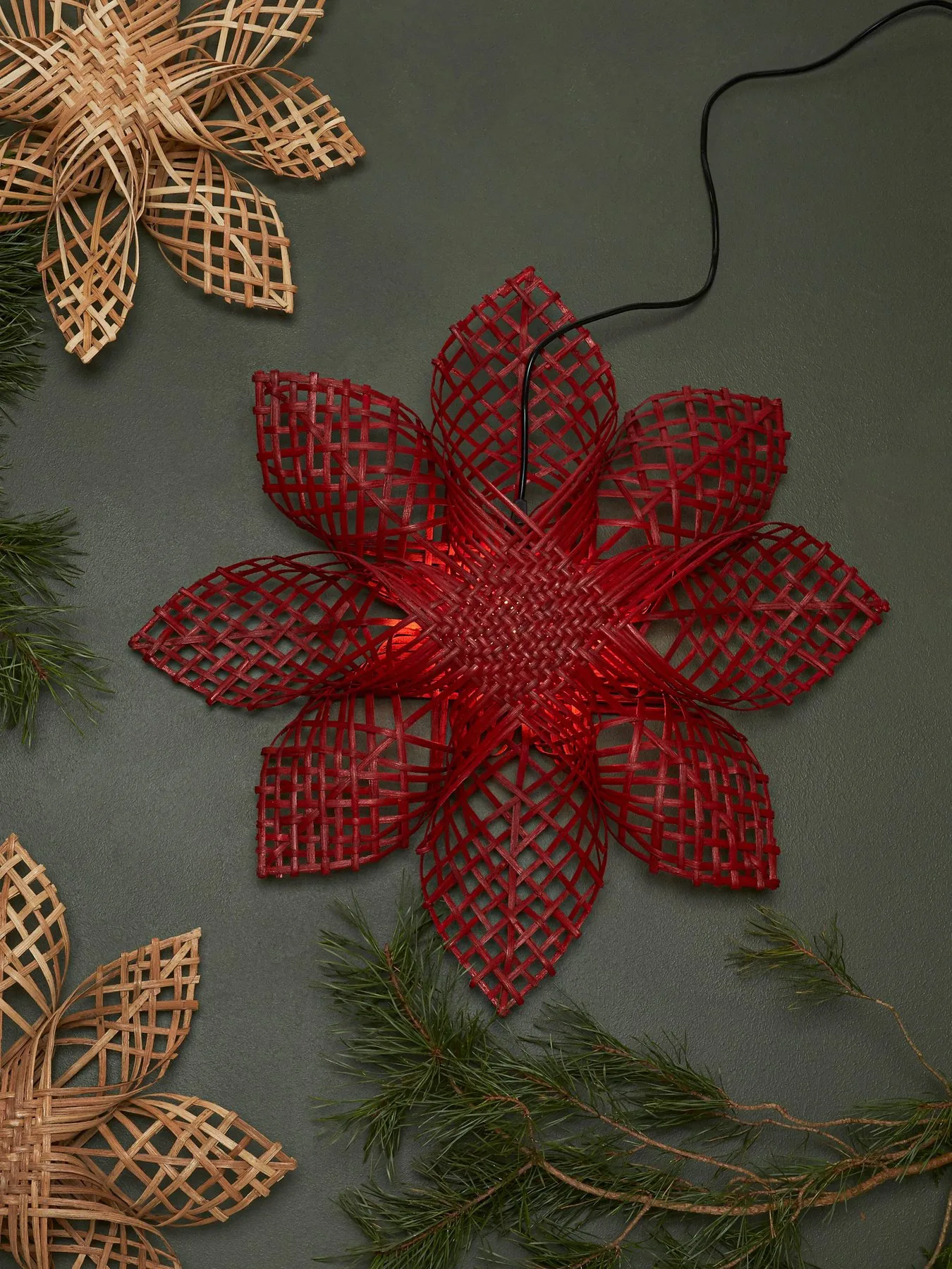 Anna adventster rood, 82 cm PR Home