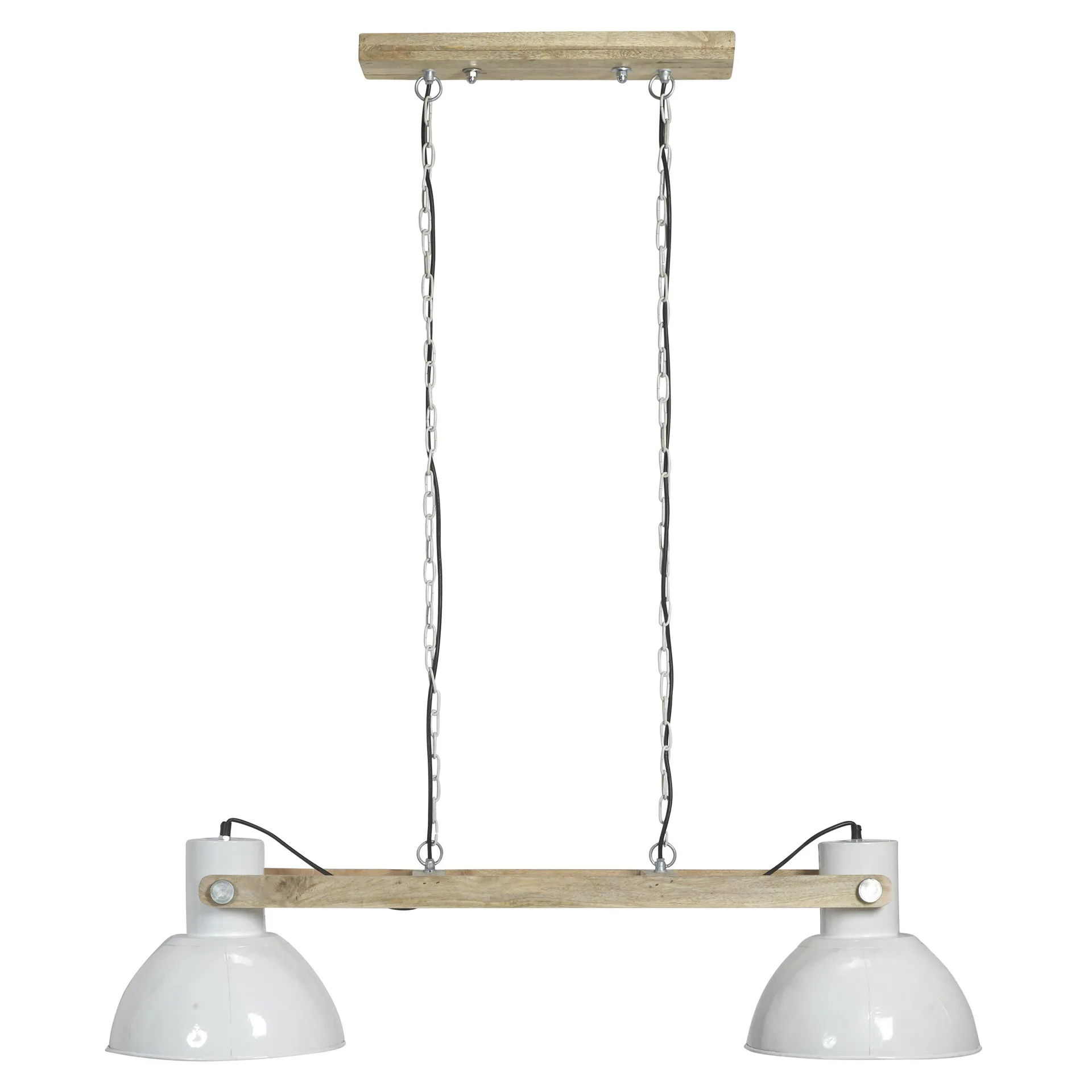 Ashby double plafondlamp 110 cm, White PR Home