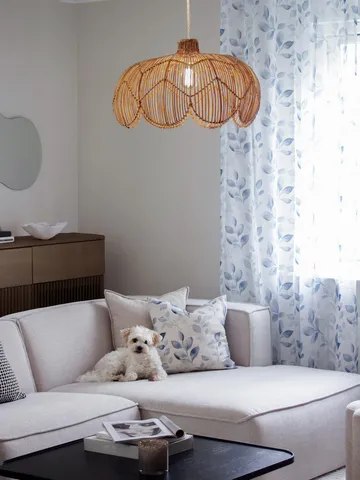 Belle hanglamp - Naturel, Ø53x32 cm - PR Home