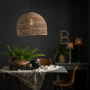 Cebu plafondlamp, - Naturel, Ø57 cm - PR Home