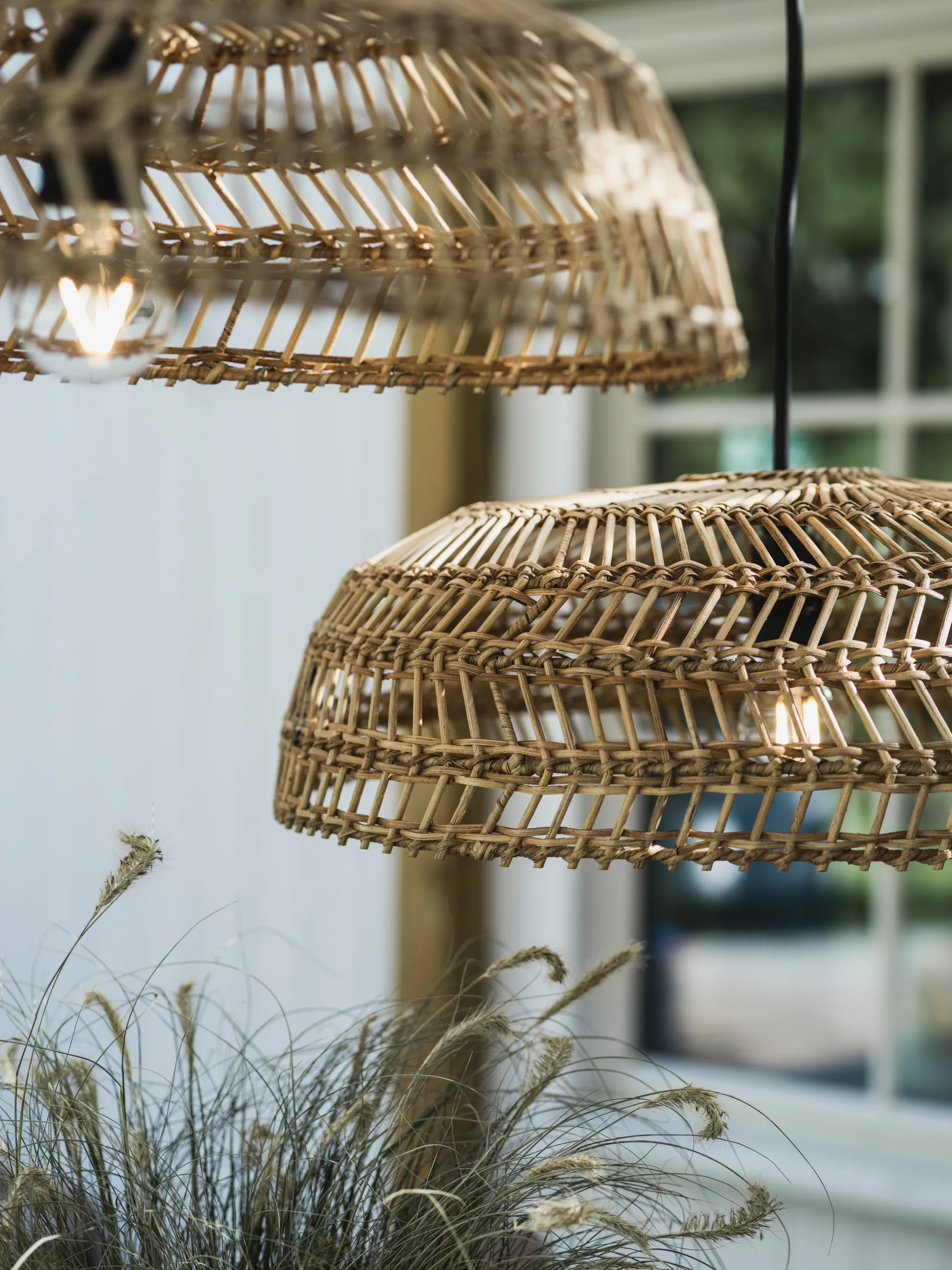 Denise plafondlamp rotan, Ø53 cm PR Home