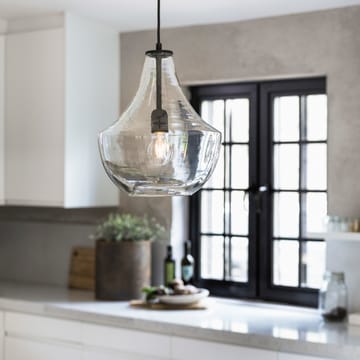 Hamilton plafondlamp, 30 cm - transparant-zwart - PR Home