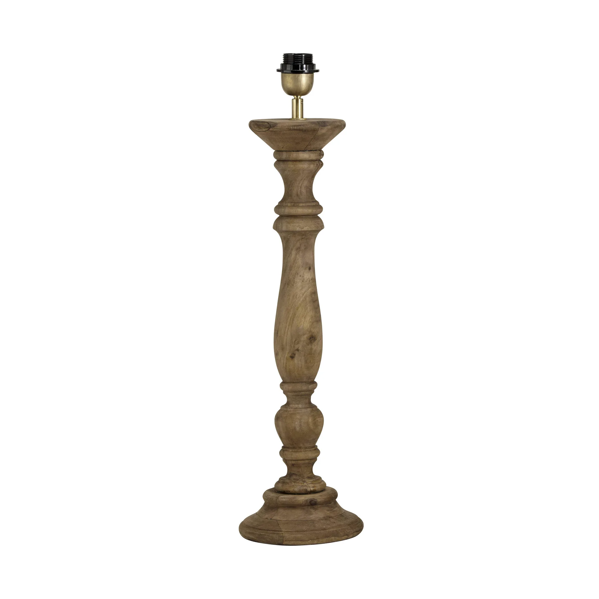 Lodge lampenvoet aged brown, 38 cm PR Home