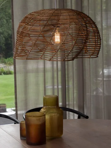 Mayla hanglamp - Naturel, Ø53x32 cm - PR Home