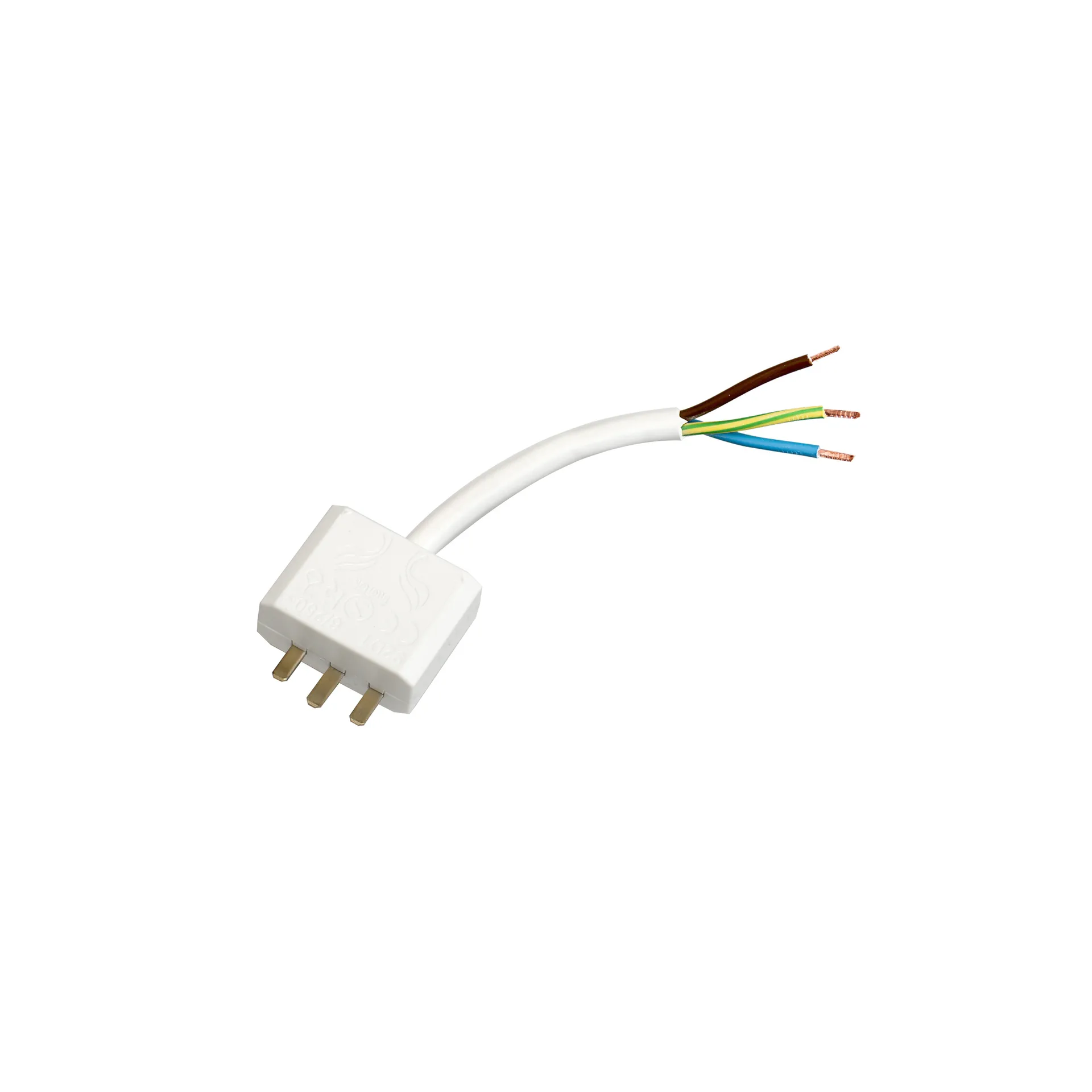 Plafondstekker DCL geaard, Wit PR Home