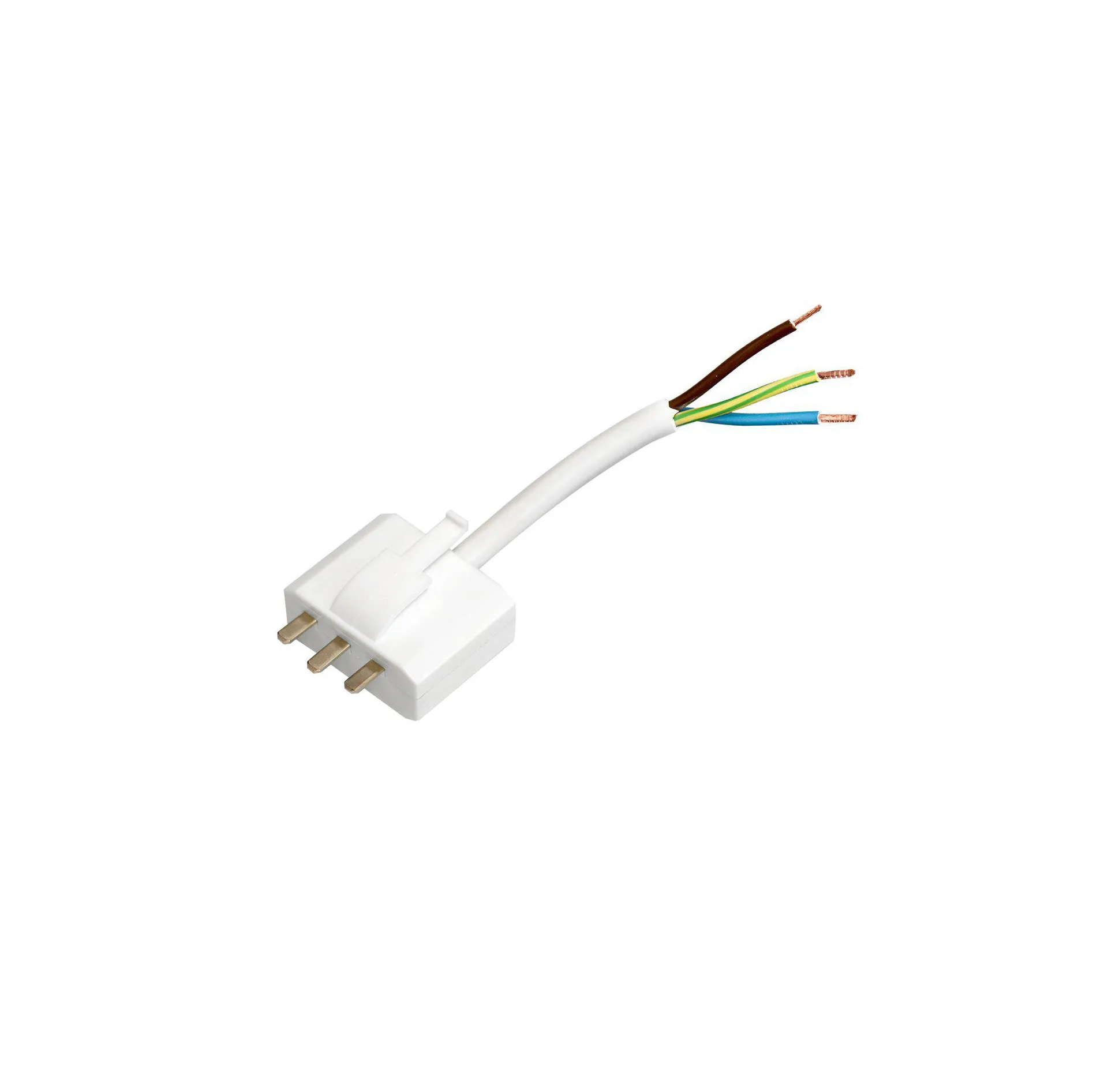 Plafondstekker DCL geaard, Wit PR Home