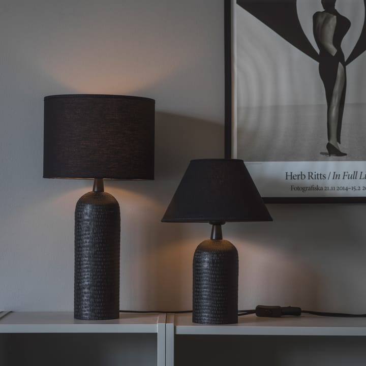 Riley lampvoet 28 cm, Matzwart PR Home