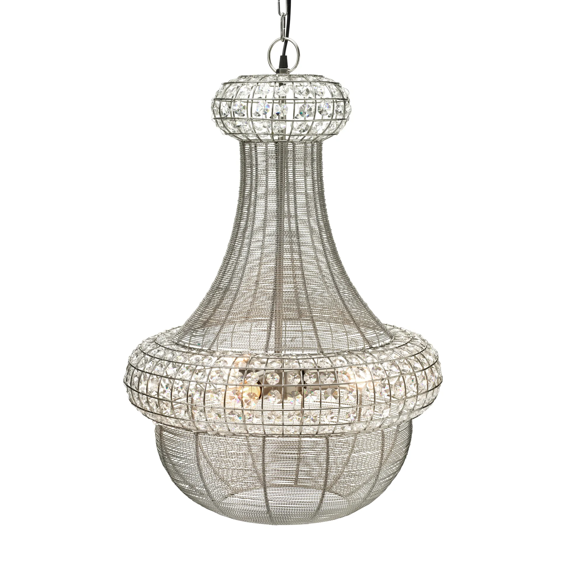 Saba plafondlamp 51 cm, Zilver PR Home