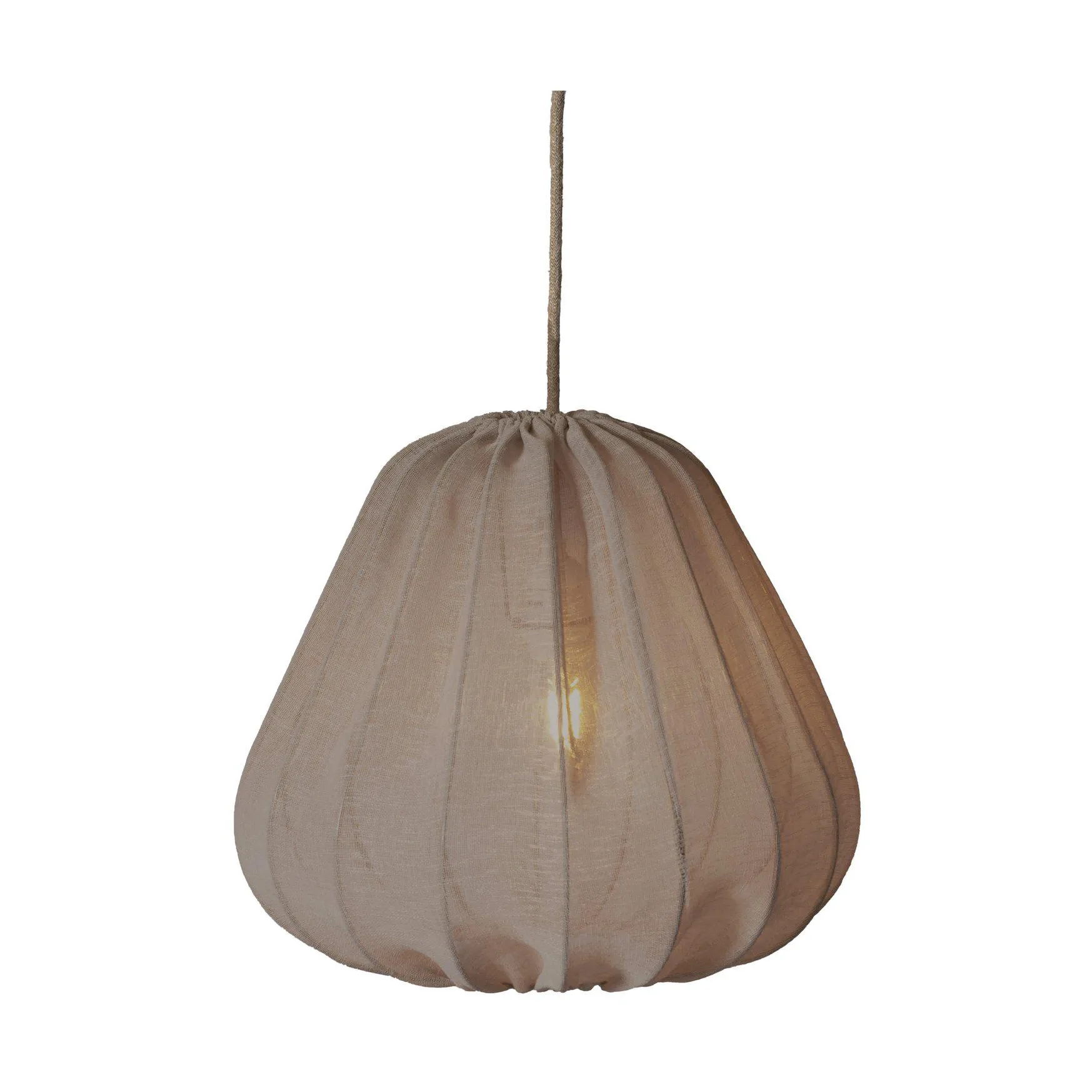 Sienna hanglamp, Diana mosgroen, Ø40x35 cm PR Home