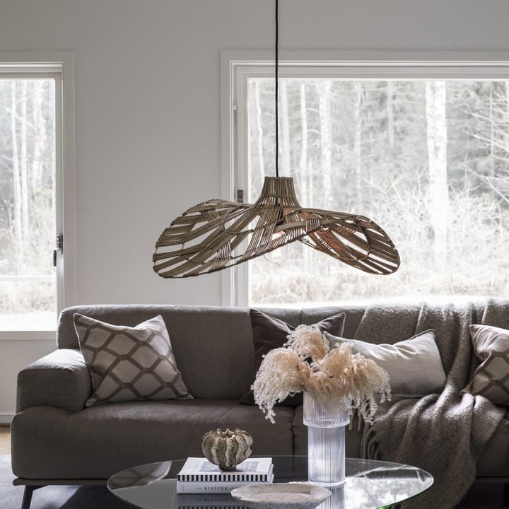 Wella plafondlamp rotan 81 cm, Natuur PR Home