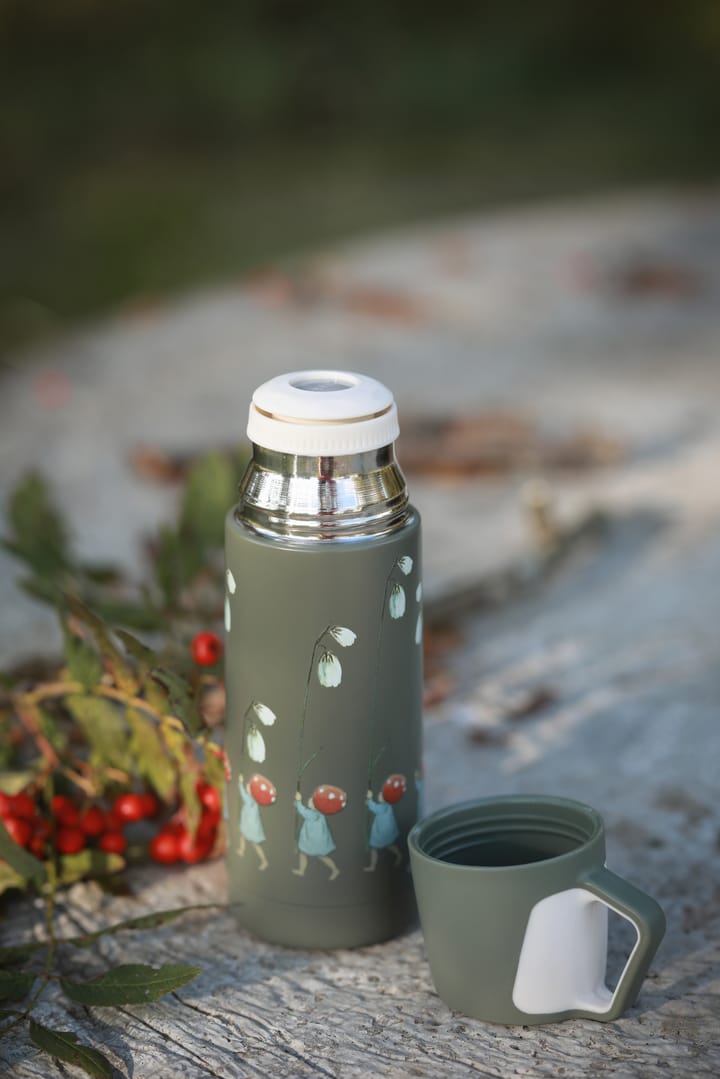 Elsa Beskow Tomtebobarnen thermosfles 35 cl, Groen Rätt Start