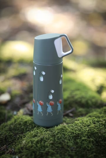 Elsa Beskow Tomtebobarnen thermosfles 35 cl - Groen - Rätt Start