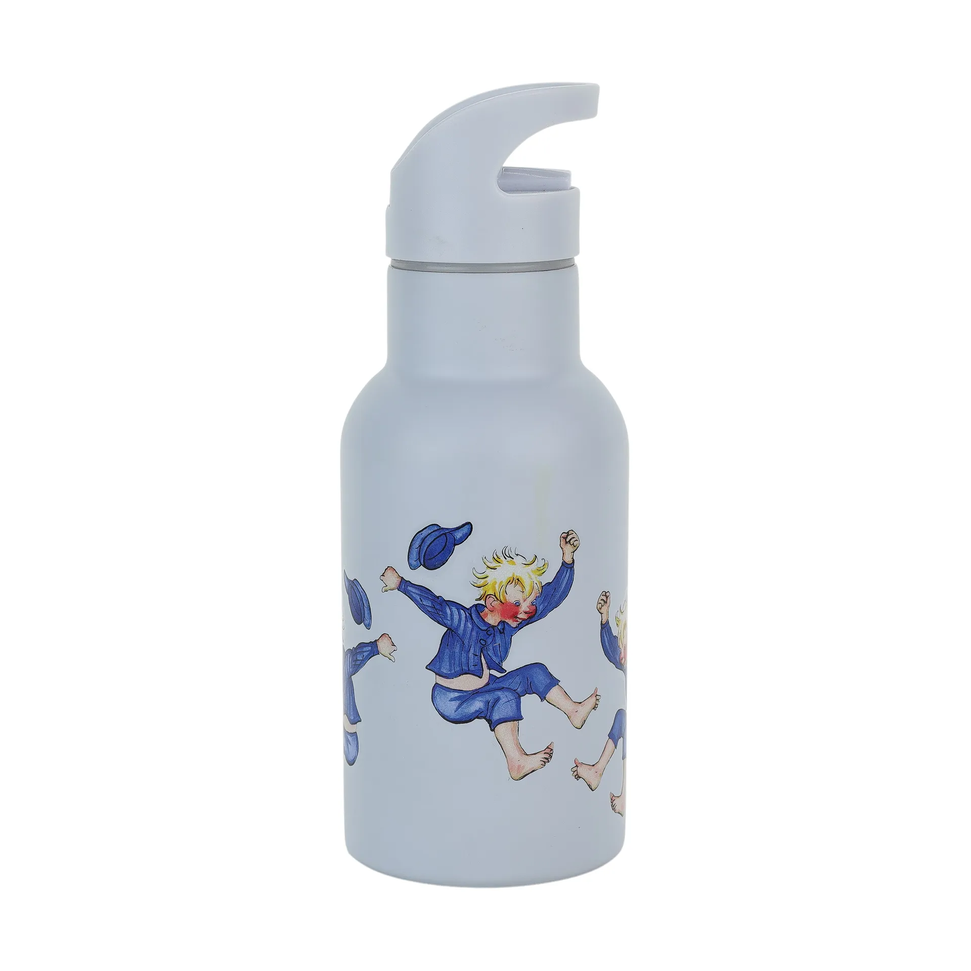 Emil i Lönneberga drinkfles 34 cl, Blauw Rätt Start