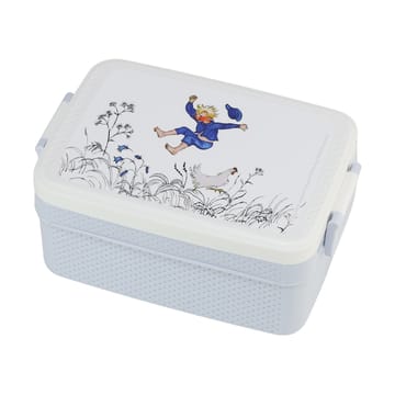 Emil i Lönneberga lunchbox 8x18,5 cm - Blauw-wit - Rätt Start