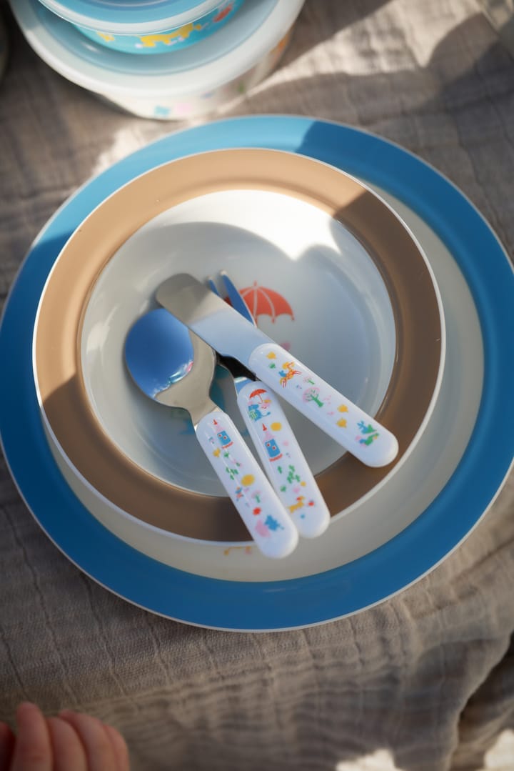 Moomin 80 kinderservies 3 delen, Multi Rätt Start