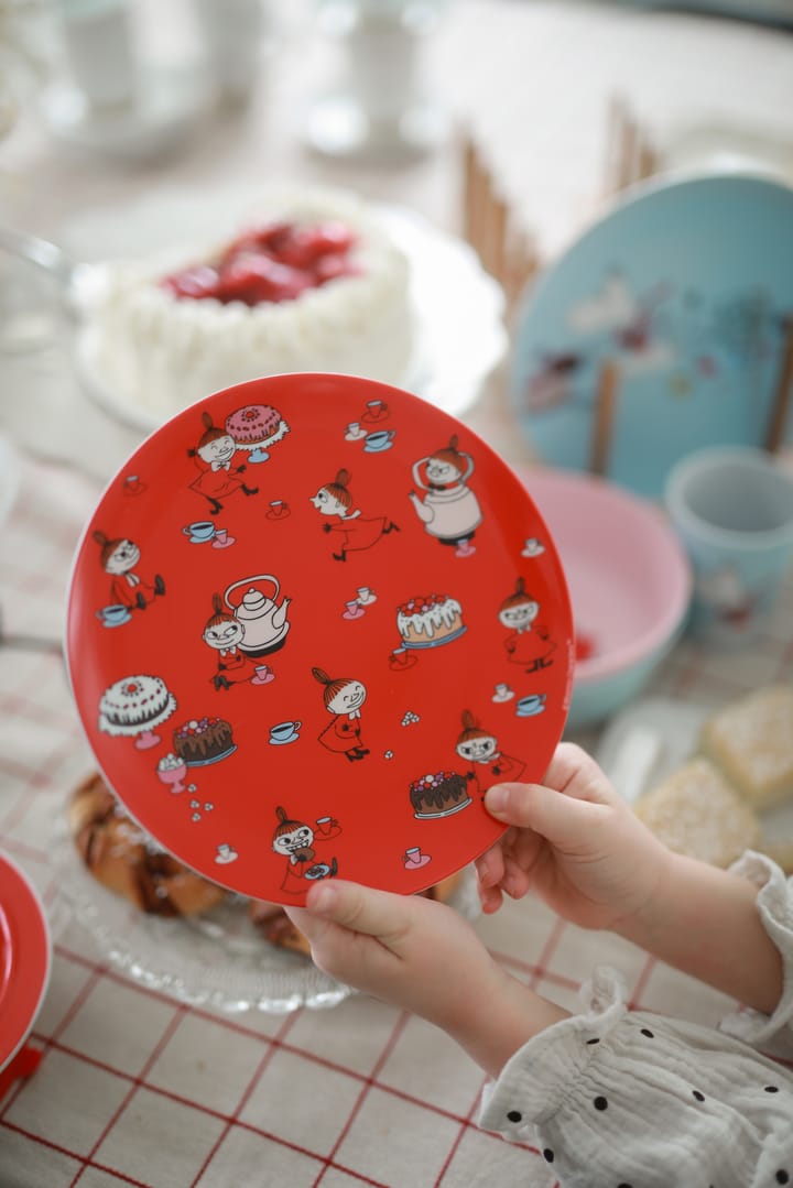 Moomin Little My bord Ø19,8 cm, Rood Rätt Start