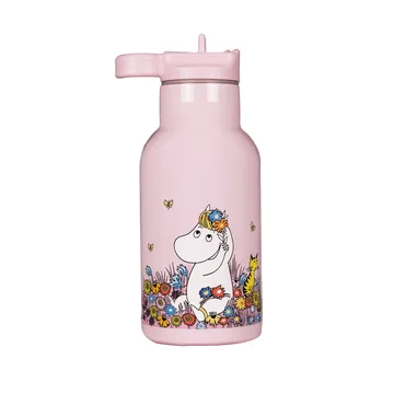 Moomin Meadow waterfles 34 cl - Roze - Rätt Start