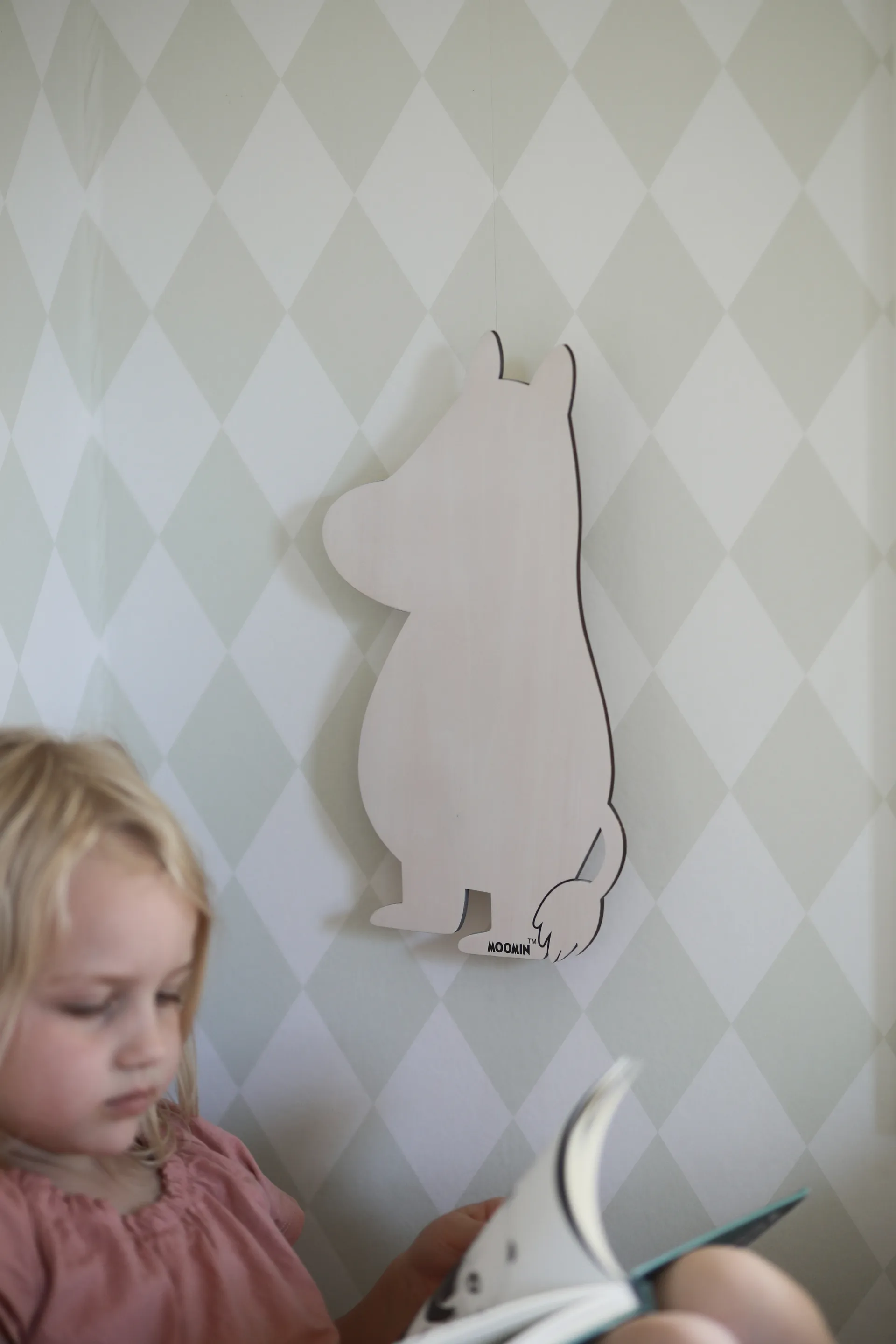 Moomin nachtlamp, Hout Rätt Start