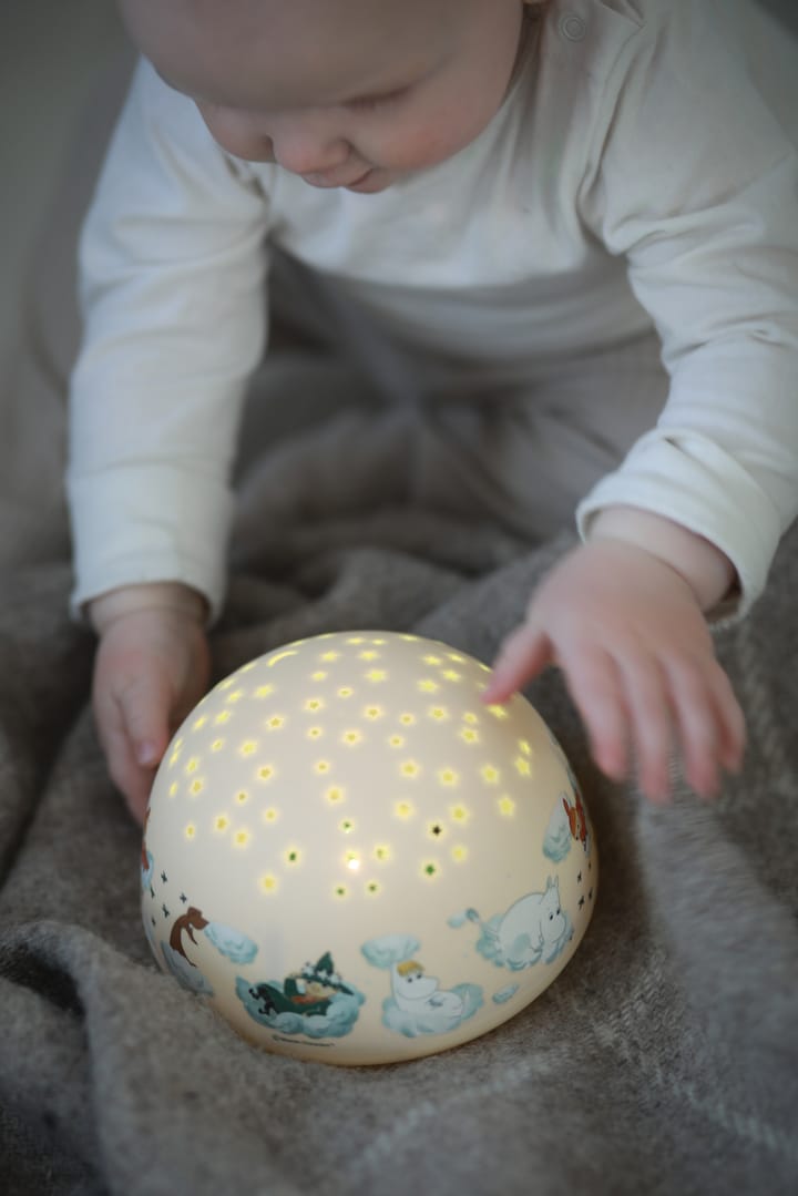 Moomin nachtlamp met sterrenhemel en muziek, Geel Rätt Start