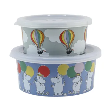 Mumin Festligheter snackbox 2-pack - Multi - Rätt Start