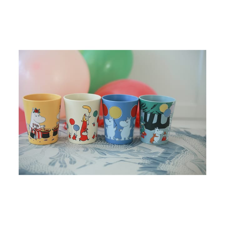 Mumin Festligheter verzamelbekers 15 cl 4-pack, Multi Rätt Start