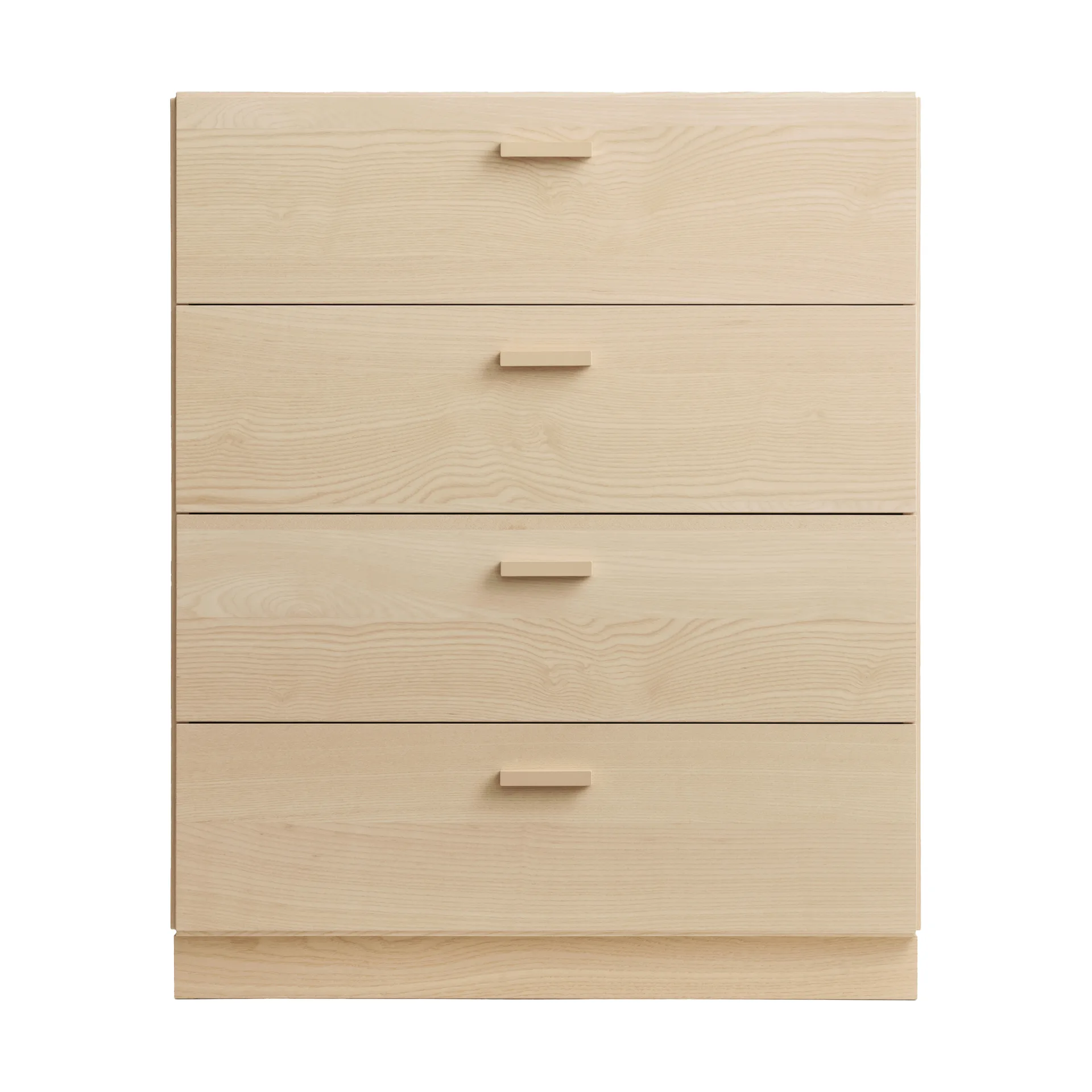 Relief bureau breed met sokkel 82x92,2 cm essenhout,  Relief
