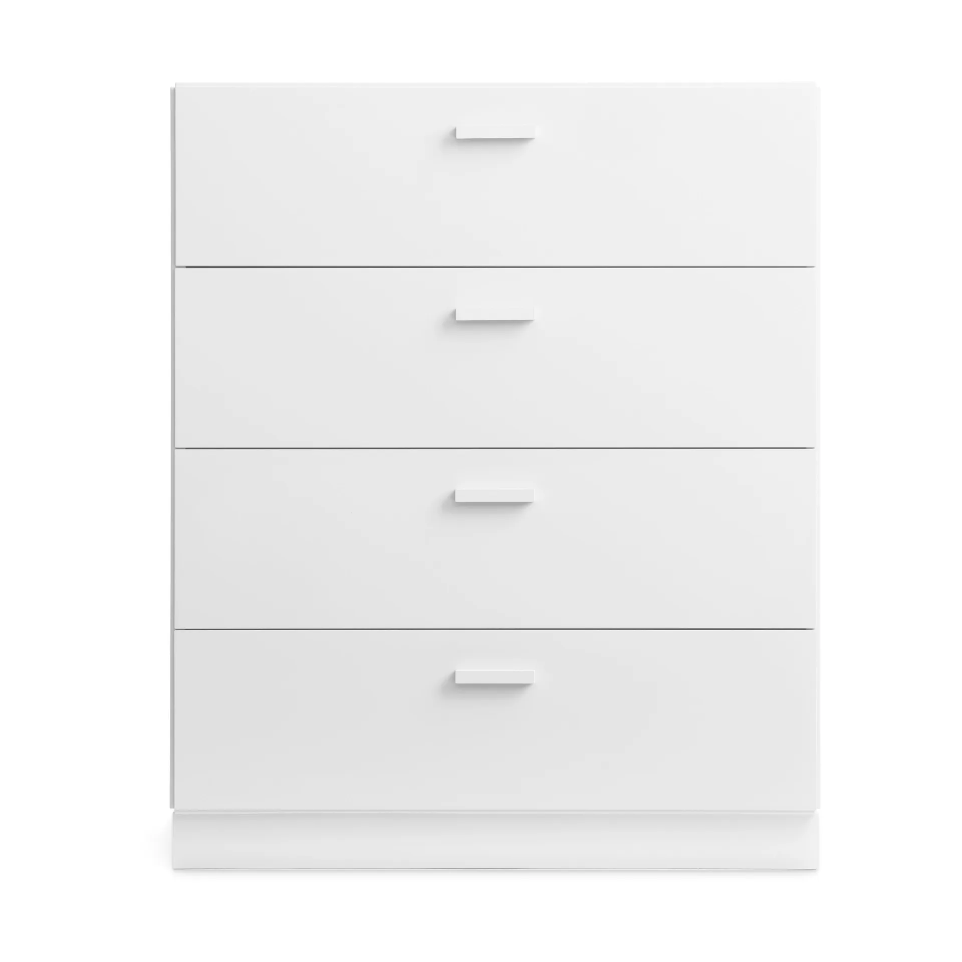 Relief bureau breed met sokkel 82x92,2 cm wit,  Relief