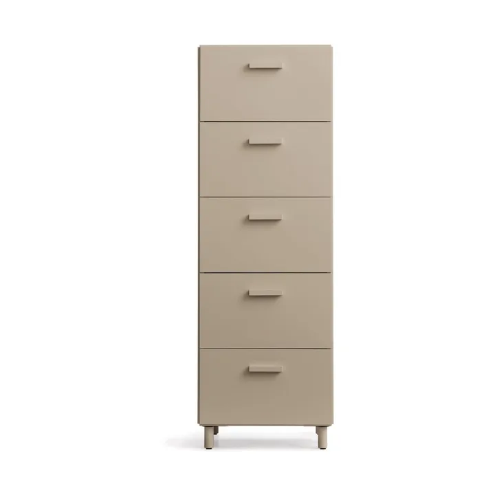 Relief bureau hoog met poten 41x115 cm beige - Relief