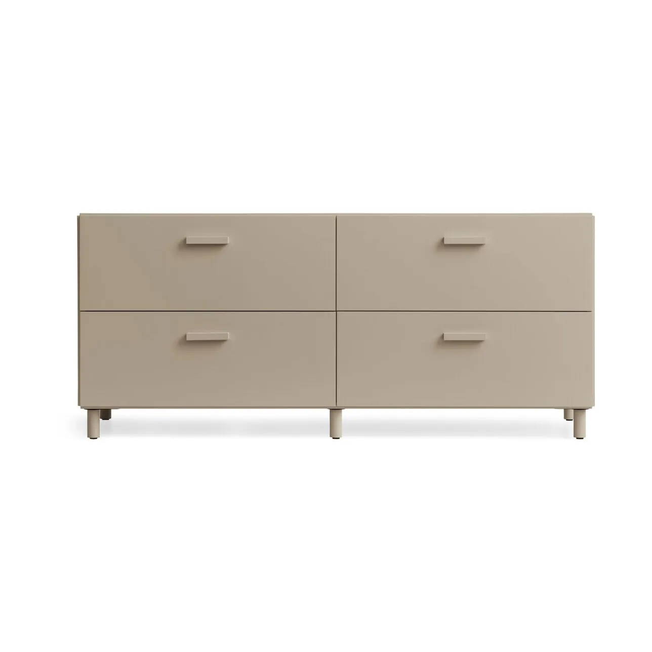 Relief bureau laag met poten 123x46,6 cm beige,  Relief