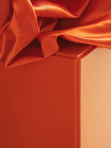 Relief bureau laag met poten 123x46,6 cm oranje - Relief