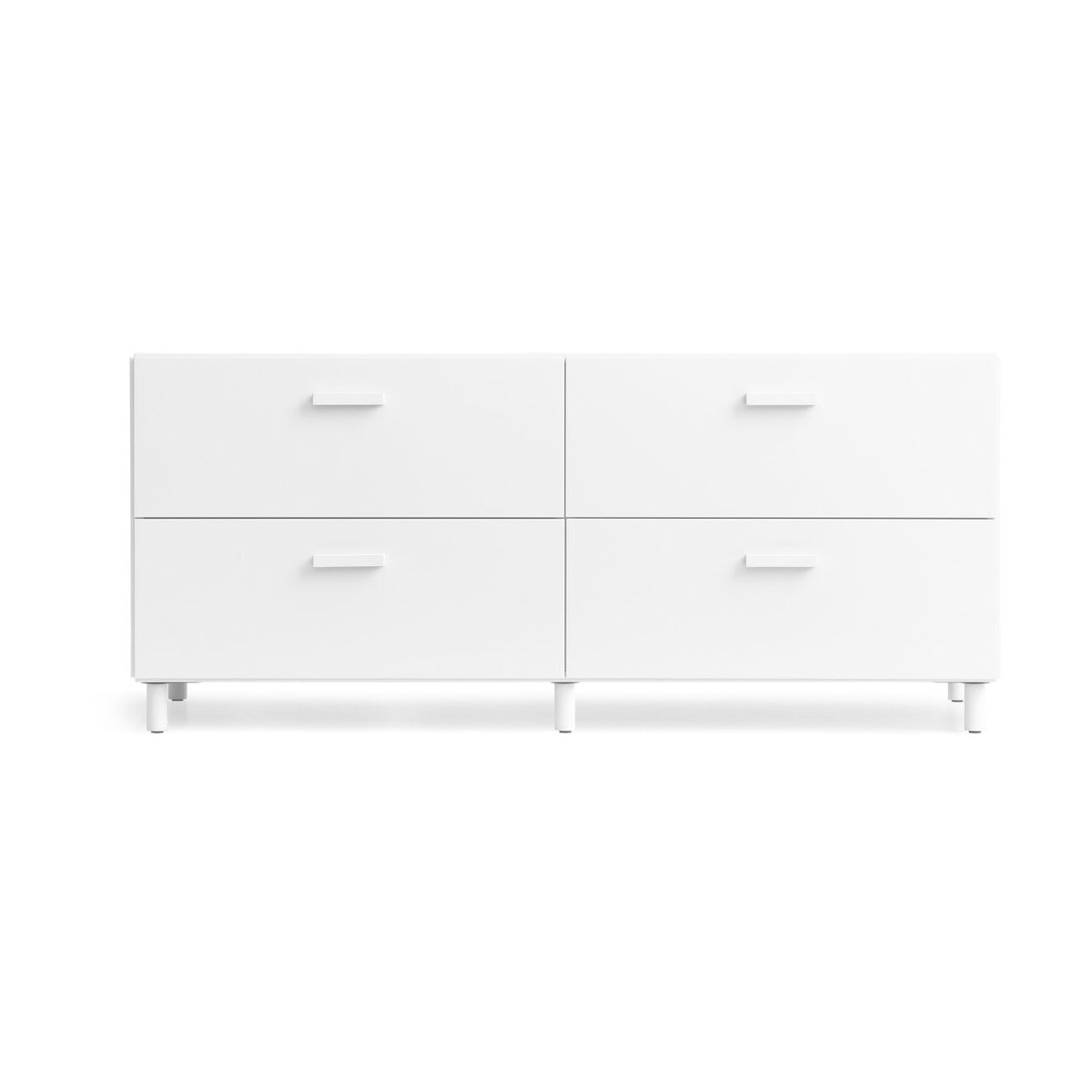 Relief bureau laag met poten 123x46,6 cm wit | Scandinavisch Interieur | Wit