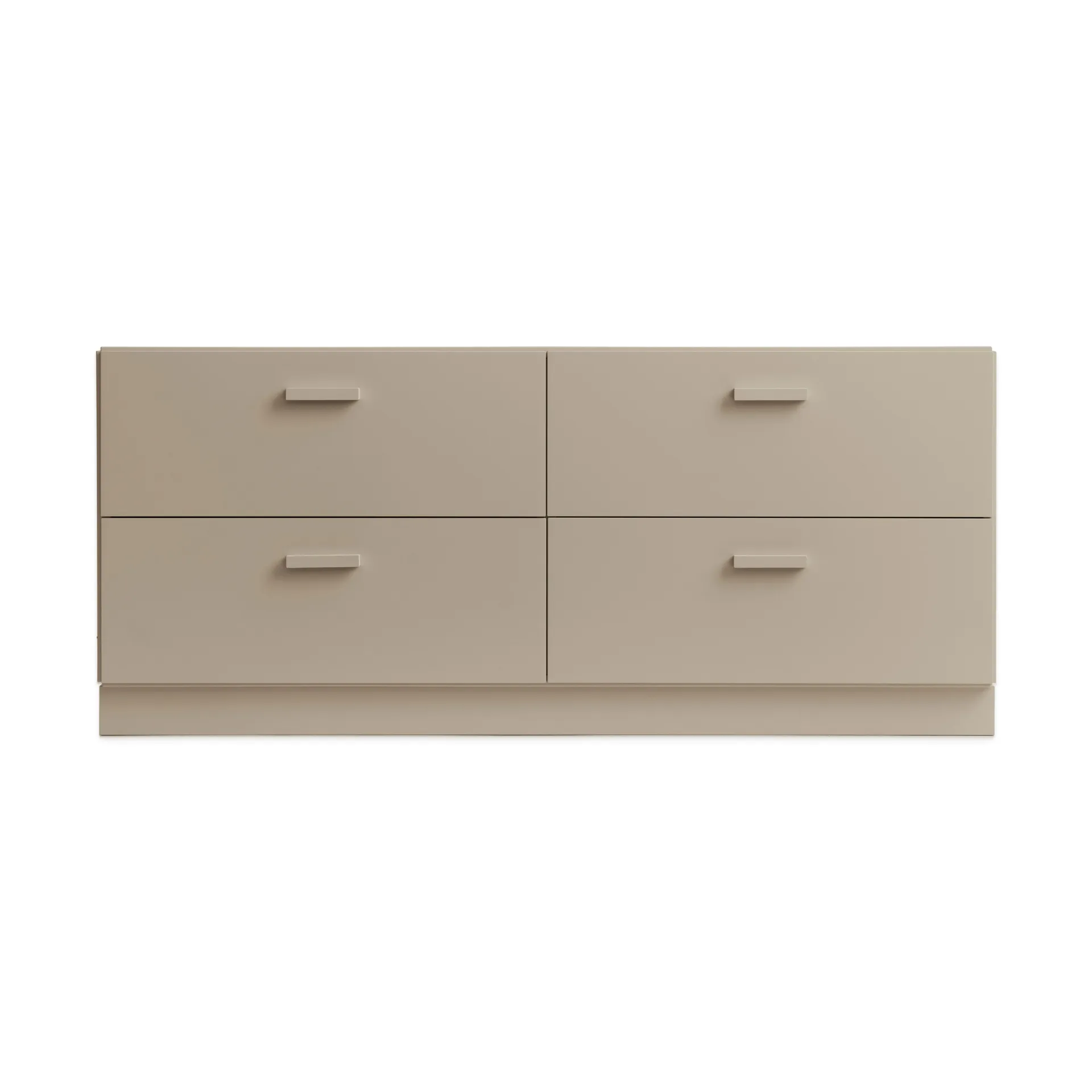 Relief bureau laag met sokkel 123x46,6 cm beige Relief
