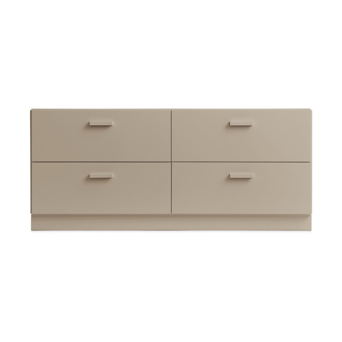 Relief bureau laag met sokkel 123x46,6 cm beige | Scandinavisch Interieur | Beige
