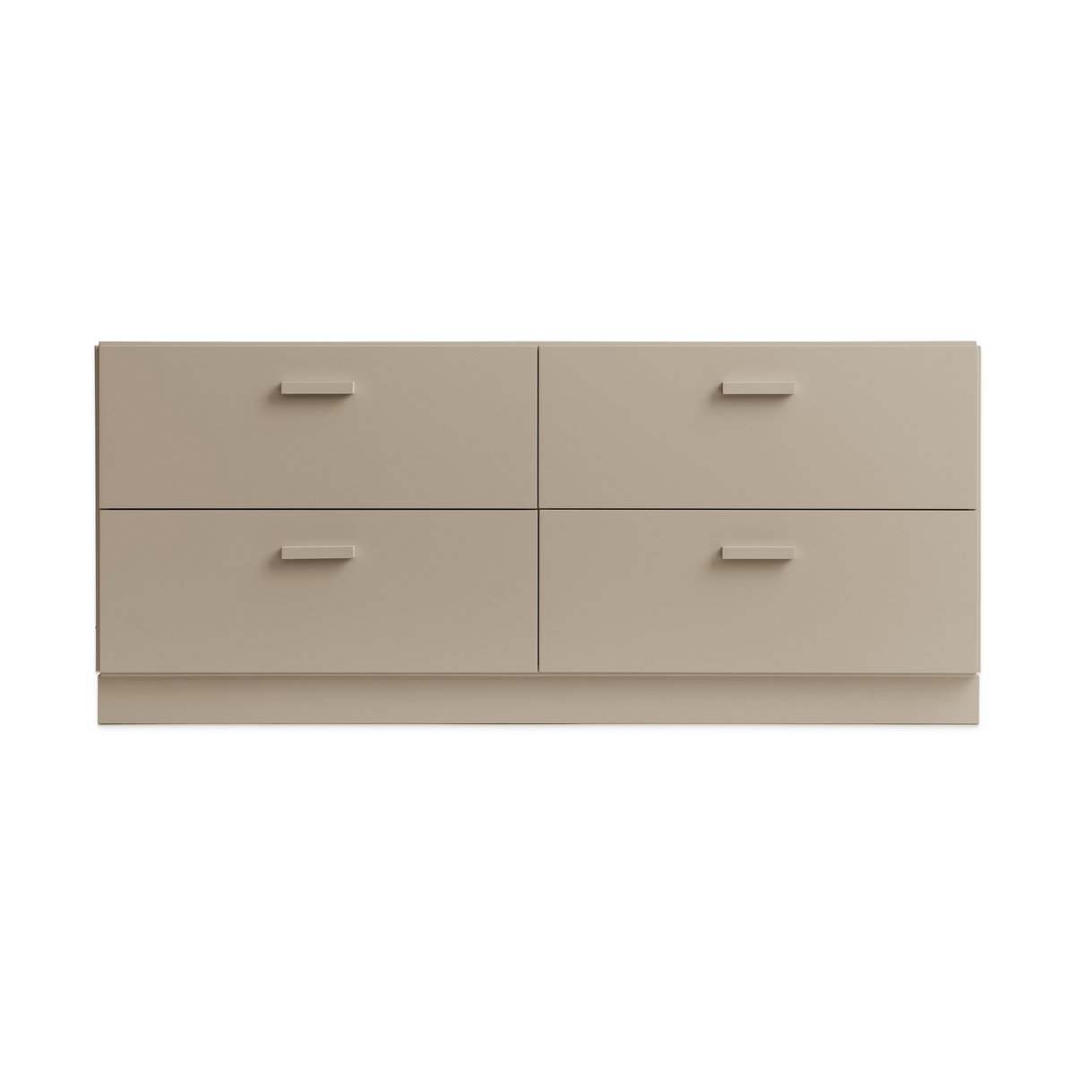 Relief Relief bureau laag met sokkel 123x46,6 cm beige