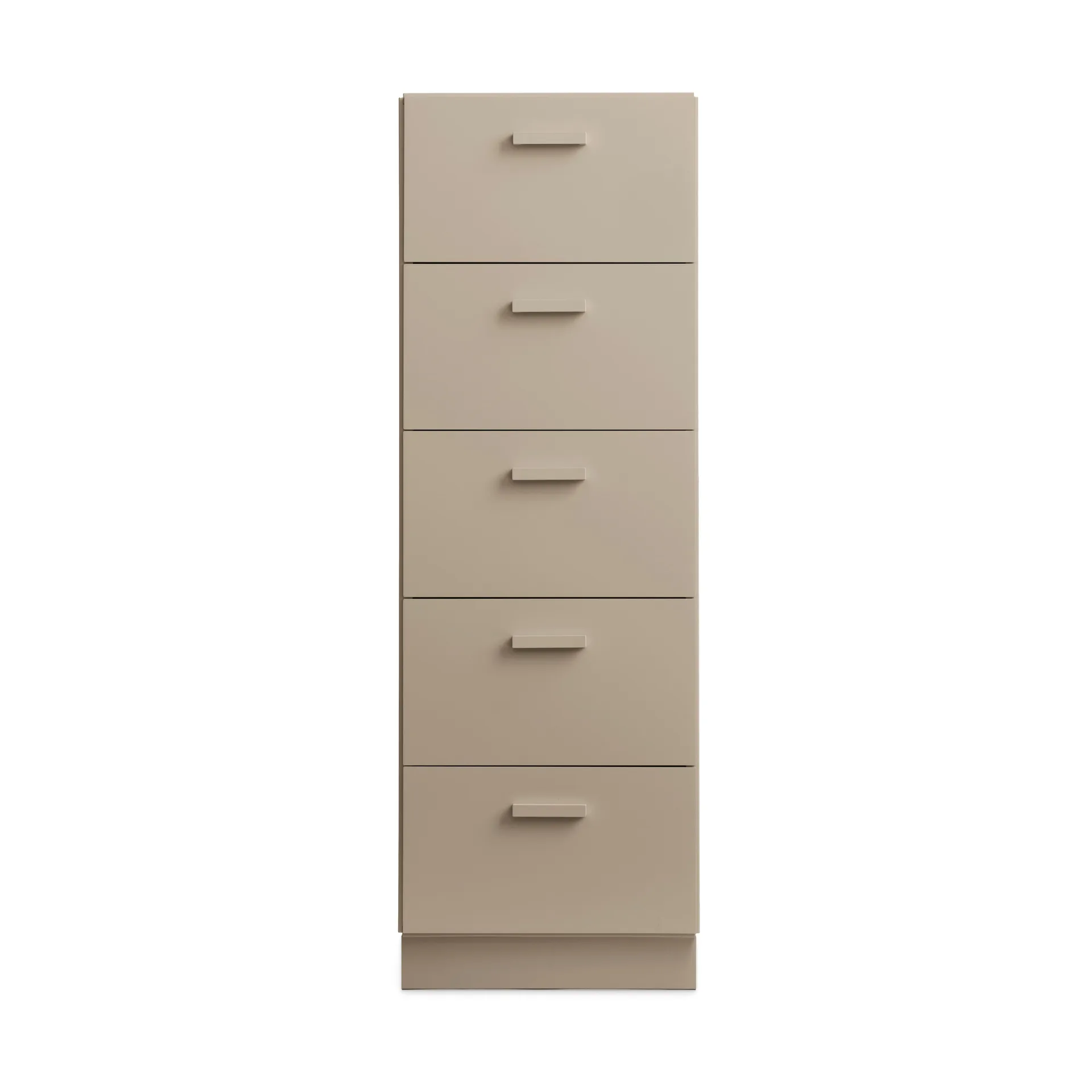 Relief hoge bureau met sokkel 41x115 cm beige Relief