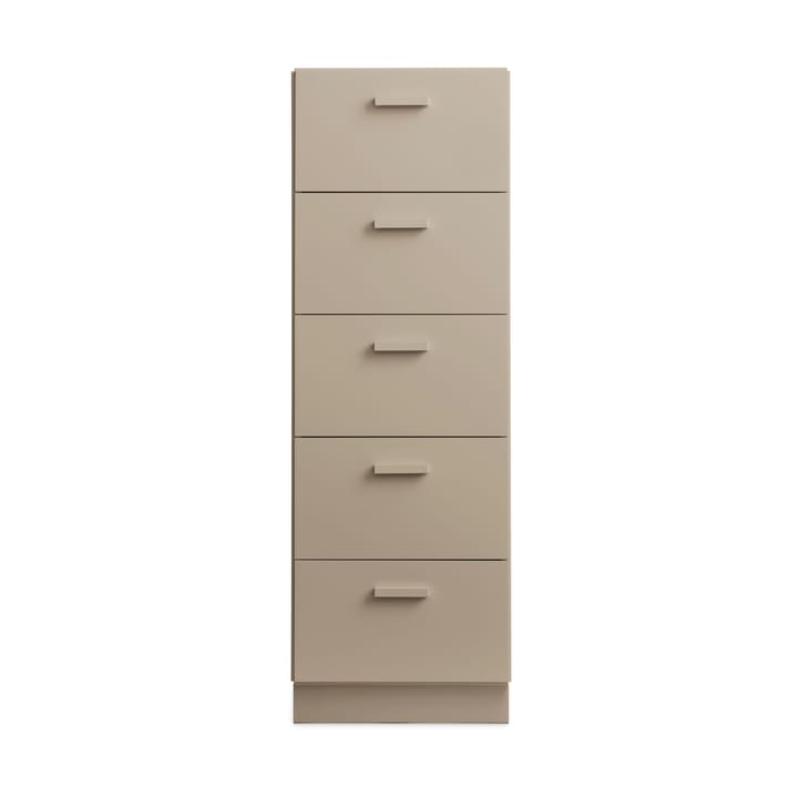 Relief hoge bureau met sokkel 41x115 cm beige - undefined - Relief