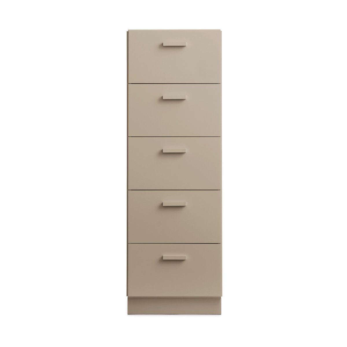 Relief hoge bureau met sokkel 41x115 cm beige | Scandinavisch Interieur | Beige