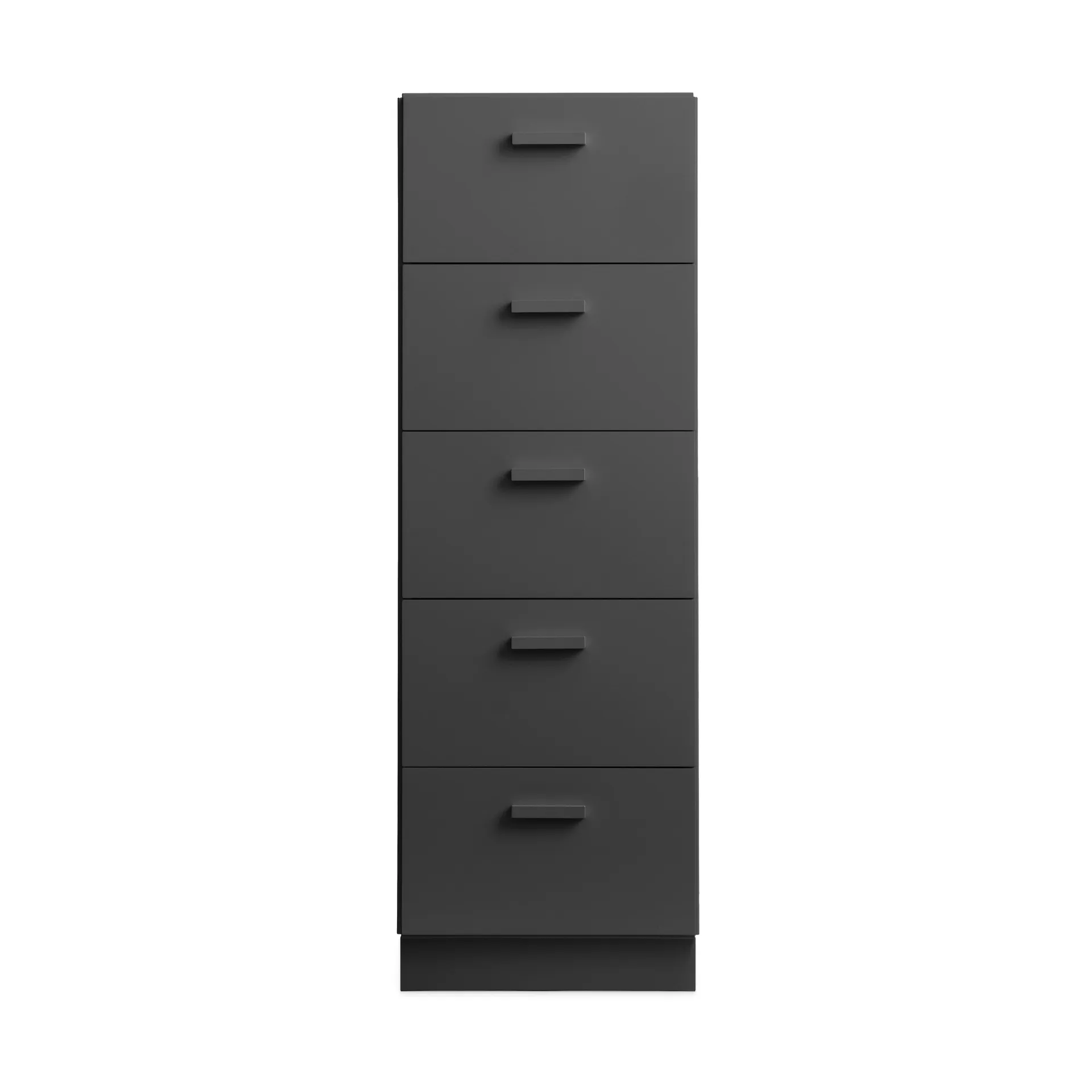 Relief hoge kast met sokkel 41x115 cm grijs,  Relief