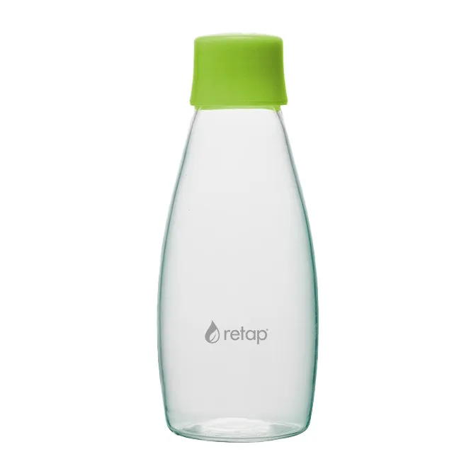 Retap Go 05 glazen fles schroefdop 50 cl, Forest green Retap
