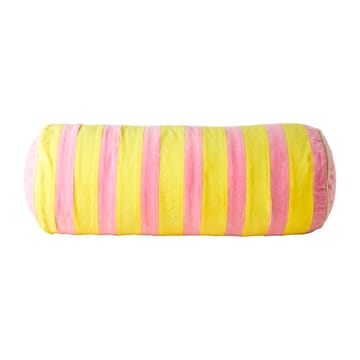 Rice bolsterkussen 25x60 cm - Pink-yellow - RICE