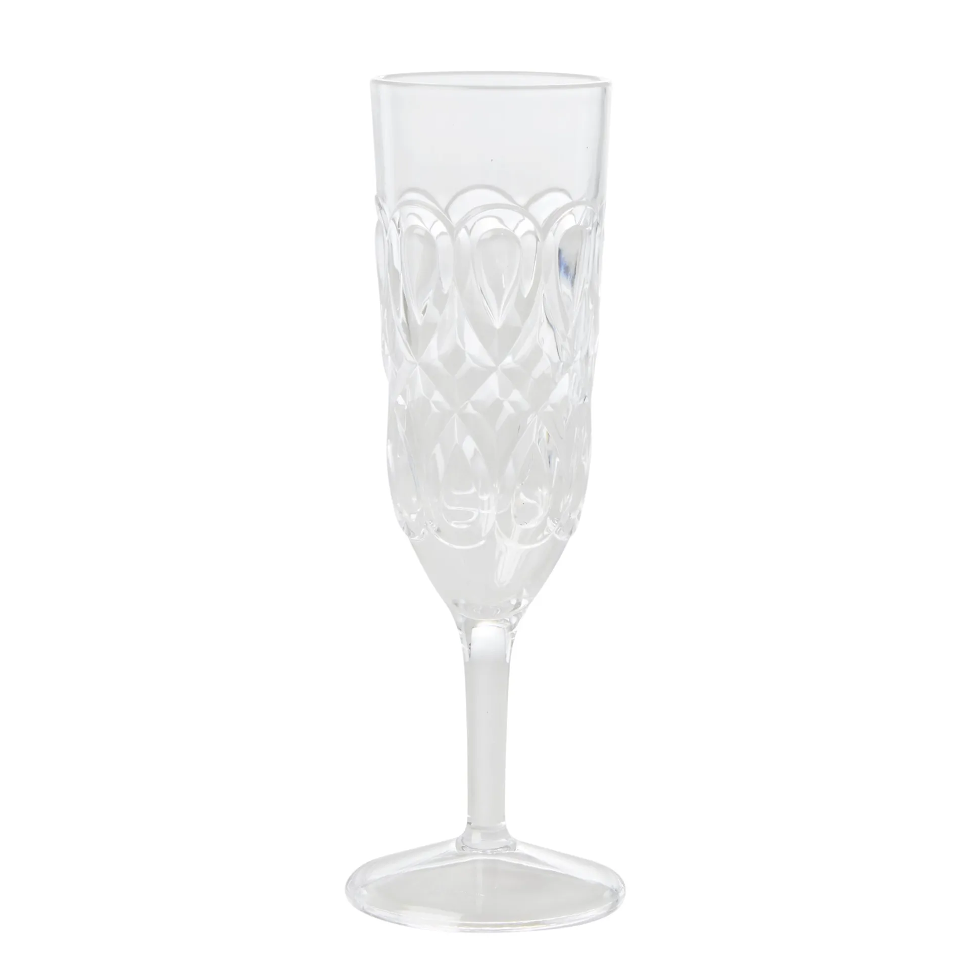 Rice champagneglas acryl, Helder RICE